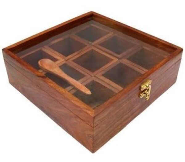 Wooden Spice Boxes